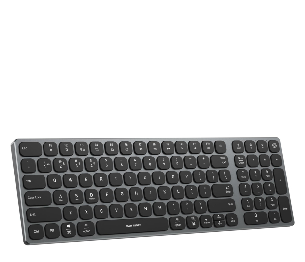 SILVER MONKEY Alu Keys Mini Premium Backlight Black SMA258 - 1266241 - zdjęcie 3